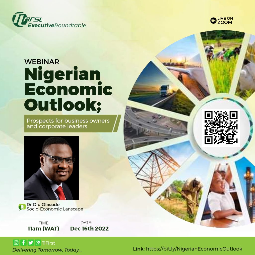 Nigerian Economic Outlook OluSegun Olasode PhD APSA FCCA